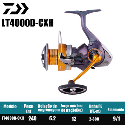 DAIWA 2024 REGAL CS LT Spinning Reel Fishing Reel Fresh Water Salt Water Fishing Parts Origem Vietnã