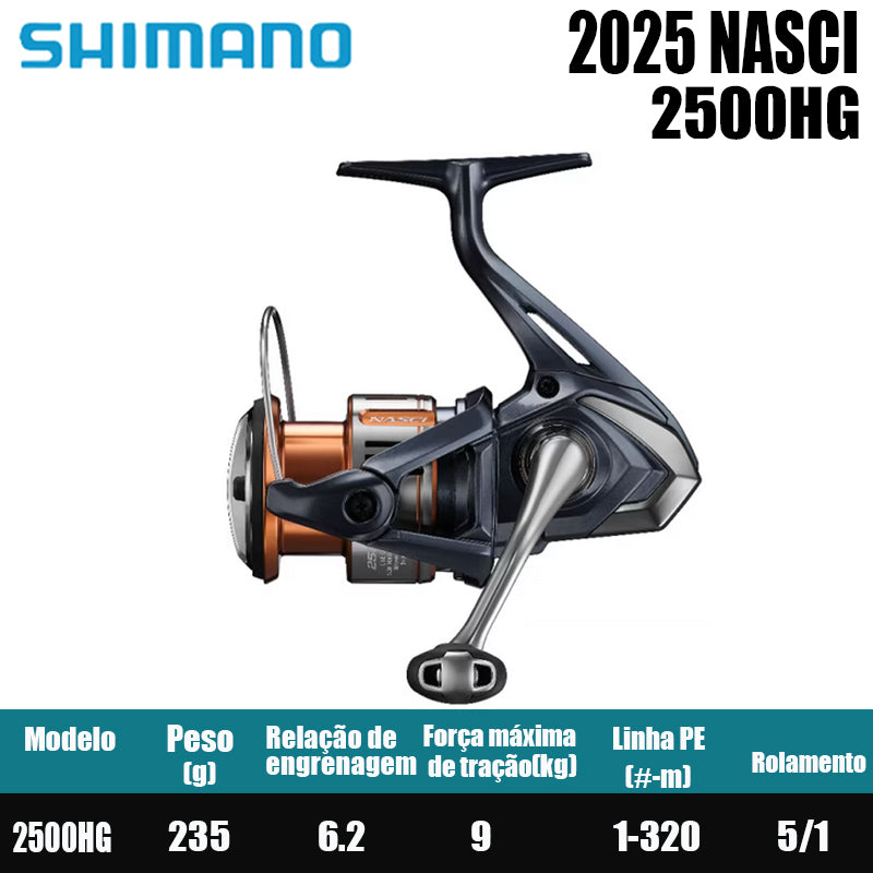 SHIMANO 2025 NASCI 2500HG