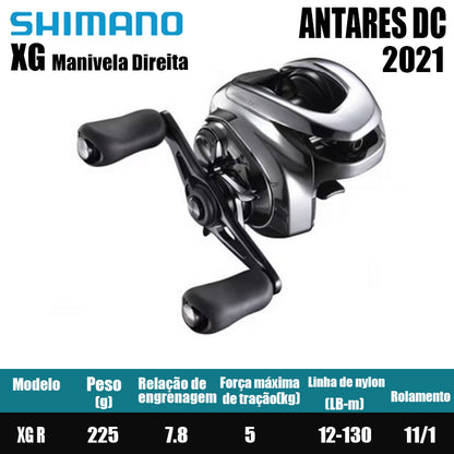 SHIMANO 2021 ANTARES DC XG Manivela Direita