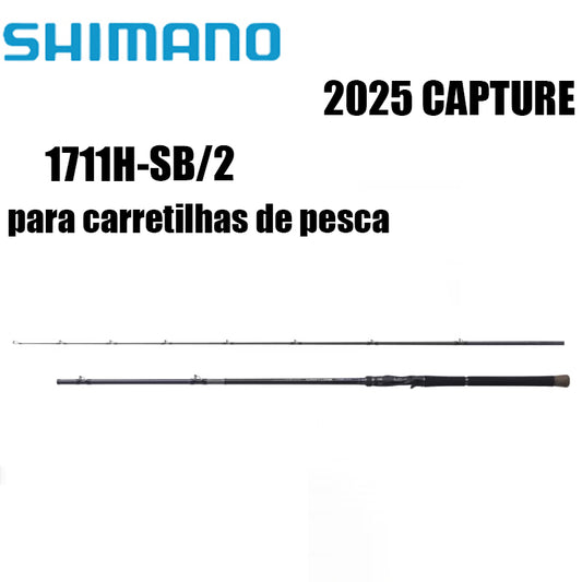SHIMANO 2025 CAPTURE 1711H-SB/2 para carretilhas de pesca