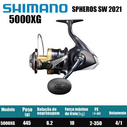 SHIMANO 2021 SPHEROS SW 5000XG