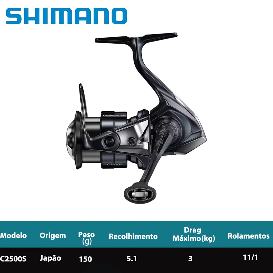 SHIMANO 2026 VANQUISH CE C2500S Molinete