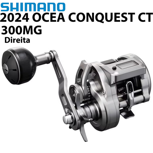 SHIMANO 2024 OCEA CONQUEST CT 300MG Carretilha Direita