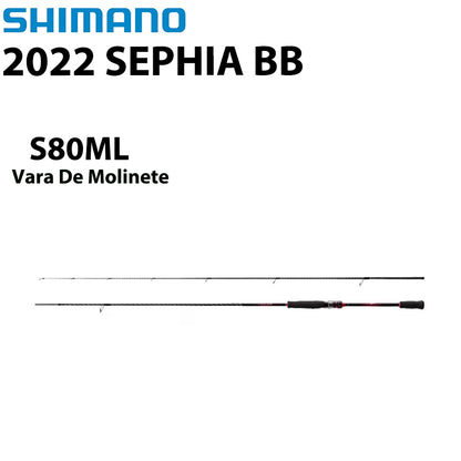 SHIMANO 2022 SEPHIA BB S80ML Vara De Molinete