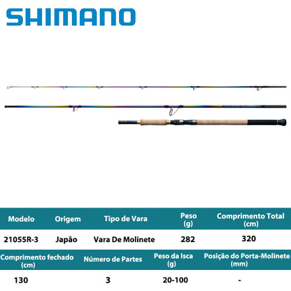 SHIMANO 2025 WORLD SHAULA LIMITED 21055R-3 Vara De Molinete