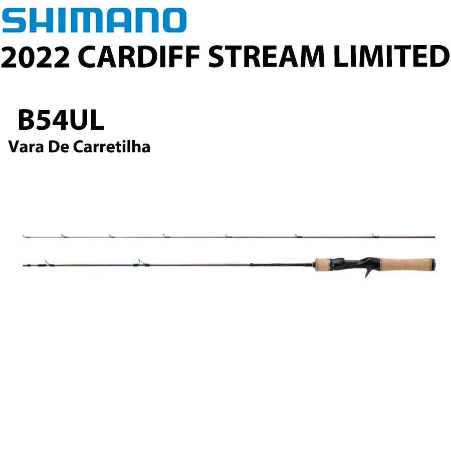SHIMANO 2022 CARDIFF STREAM LIMITED B54UL Vara De Carretilha