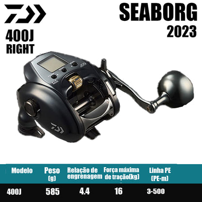 DAIWA SEABORG 100 200 300 400 500 600 Electric Reel Salt Water Fishing Reel fishing parts Origin: Japan Deep sea boat fishing  Electric winch wheel
