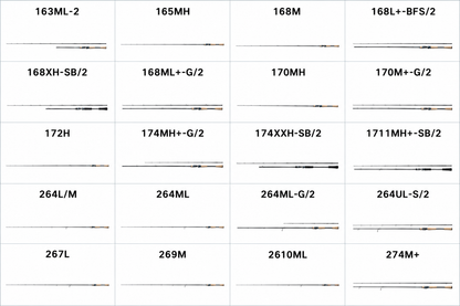 SHIMANO 2023 BANTAM 264ML-G/2 Vara De Molinete