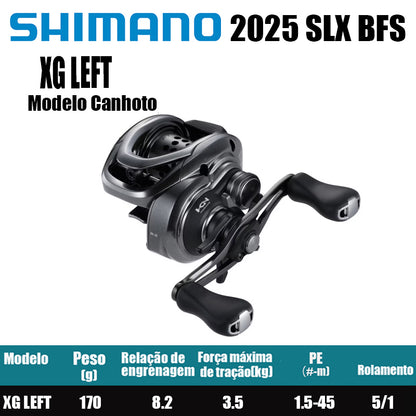 SHIMANO 2025 SLX BFS XG Modelo Canhoto