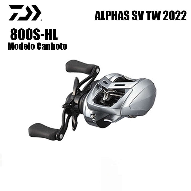 DAIWA 2022 ALPHAS SV TW 800S-HL Modelo Canhoto