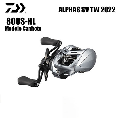 DAIWA 2022 ALPHAS SV TW 800S-HL Modelo Canhoto