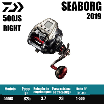 DAIWA SEABORG 100 200 300 400 500 600 Electric Reel Salt Water Fishing Reel fishing parts Origin: Japan Deep sea boat fishing  Electric winch wheel