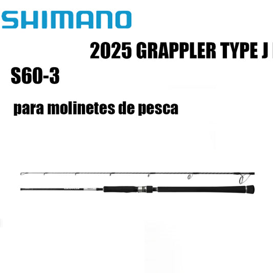 SHIMANO 2025 GRAPPLER TYPE J S60-3 para molinetes de pesca