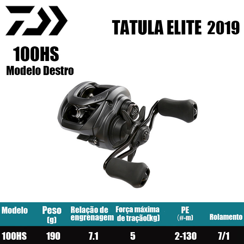 DAIWA 2019 TATULA ELITE 100HS Modelo Destro