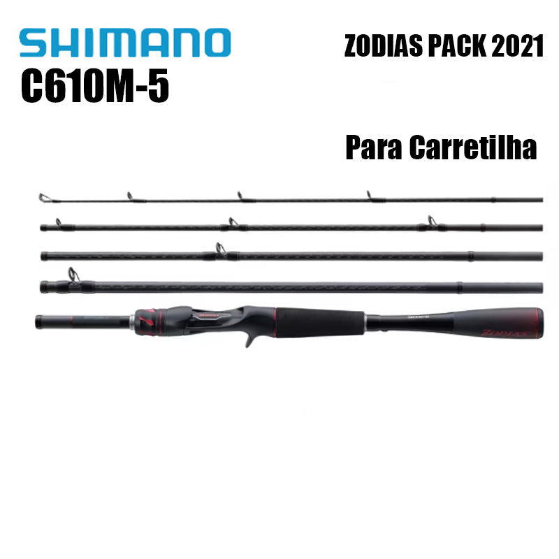 SHIMANO ZODIAS C610M-5 Para Carretilha