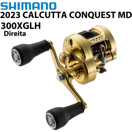SHIMANO 2023 CALCUTTA CONQUEST MD 300XGLH Carretilha Direita