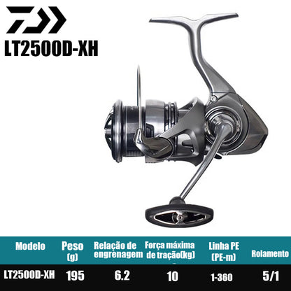 DAIWA 2023 EXCELER LT Spinning Reel Fishing Reel Fresh Water Salt Water Fishing Parts Origem Vietnã