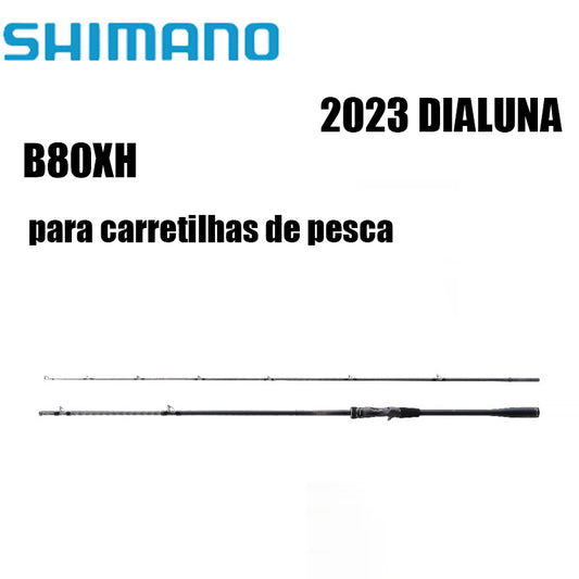 SHIMANO 2023 DIALUNA B80XH para carretilhas de pesca