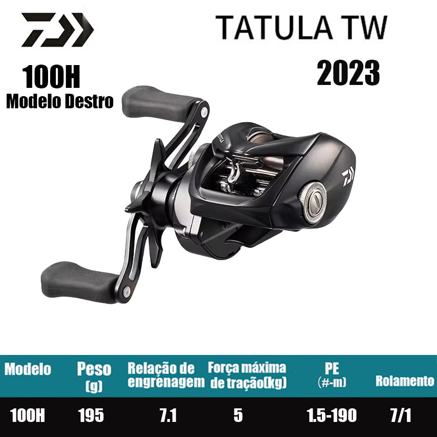 DAIWA 2023 TATULA TW 100H Modelo Destro