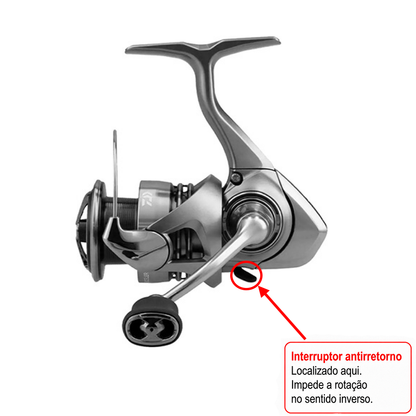 DAIWA 2023 EXCELER LT4000-C Molinete