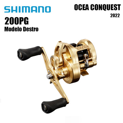 SHIMANO 2022 OCEA CONQUEST 200PG Modelo Destro