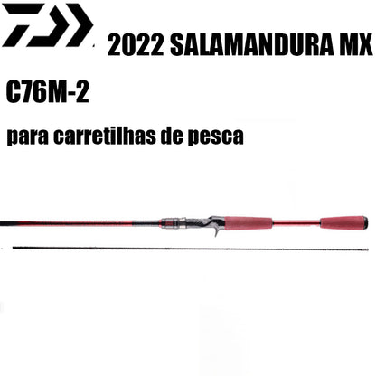 DAIWA 2022 SALAMANDURA MX C76M-2 para carretilhas de pesca