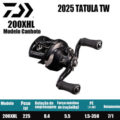 DAIWA 2025 TATULA TW 200XHL Modelo Canhoto