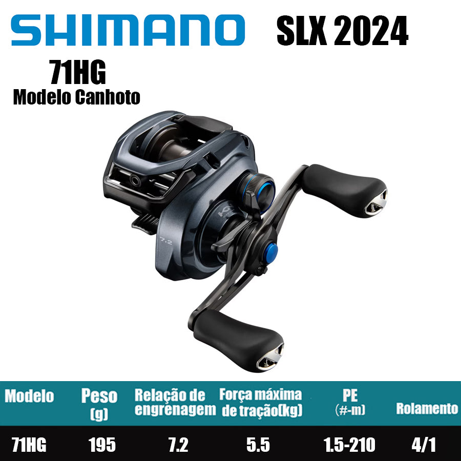 SHIMANO 2024 SLX 71HG  Modelo Canhoto
