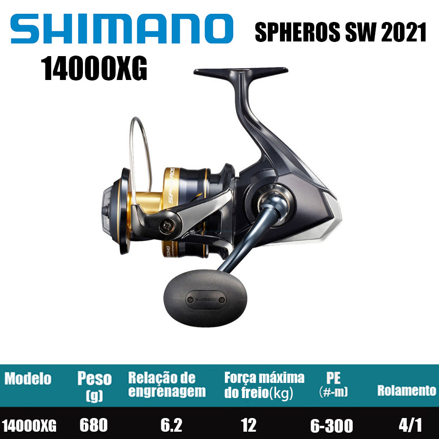 SHIMANO 2021 SPHEROS SW 14000XG
