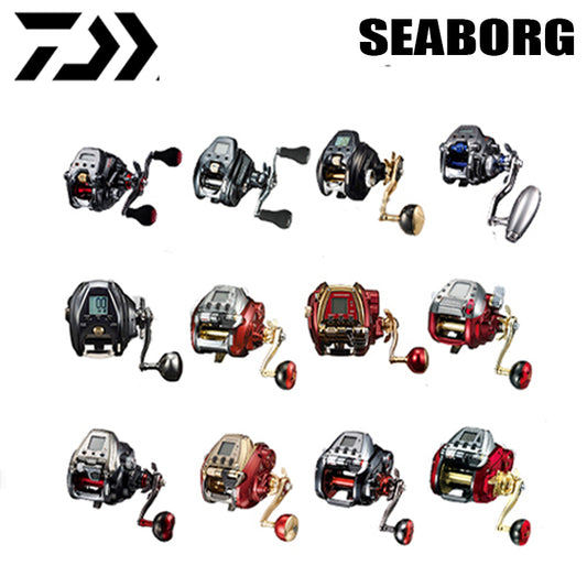 DAIWA SEABORG 100 200 300 400 500 600 Electric Reel Salt Water Fishing Reel fishing parts Origin: Japan Deep sea boat fishing  Electric winch wheel