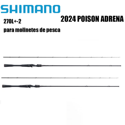 SHIMANO 2024 POISON ADRENA 270L+-2 para molinetes de pesca