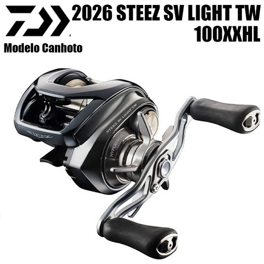 DAIWA 2026 STEEZ SV LIGHT TW 100XXHL Modelo Canhoto
