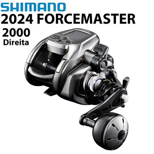SHIMANO 2024 ForceMaster 2000 carretilha elétrica Direita