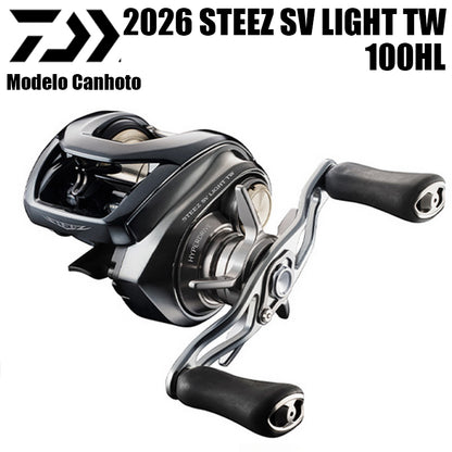 DAIWA 2026 STEEZ SV LIGHT TW 100HL Modelo Canhoto