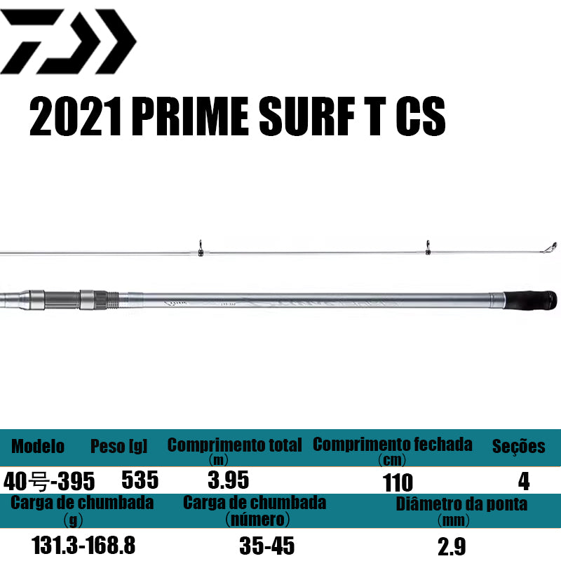 DAIWA 2021 PRIME SURF T CS 40号-395 para molinetes de pesca