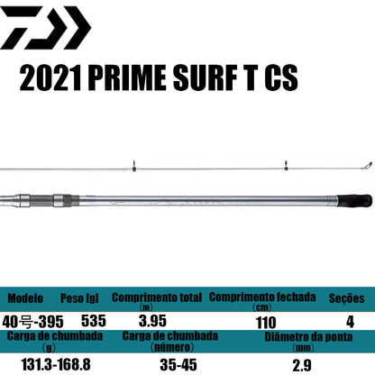 DAIWA 2021 PRIME SURF T CS 40号-395 para molinetes de pesca