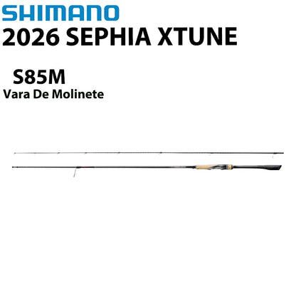 SHIMANO 2026 SEPHIA XTUNE S85M Vara De Molinete