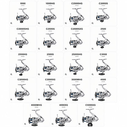 SHIMANO 2023 STRADIC 1000HG Molinete