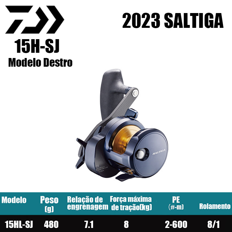 DAIWA 2023 SALTIGA 15H-SJ Modelo Destro