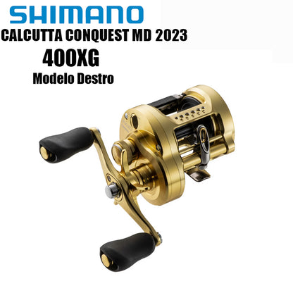 SHIMANO 2023 CALCUTTA CONQUEST MD 400XG Modelo Destro