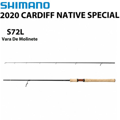 SHIMANO 2020 CARDIFF NATIVE SPECIAL S72L  Vara De Molinete
