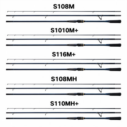 SHIMANO 2023 NESSA LIMITED S1010M+ Vara De Molinete