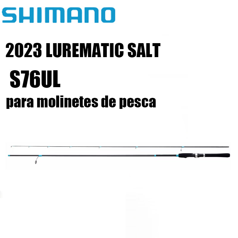 SHIMANO 2023 LUREMATIC SALT S76UL para molinetes de pesca