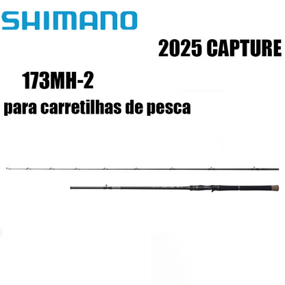 SHIMANO 2025 CAPTURE 173MH-2 para carretilhas de pesca