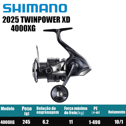 SHIMANO 2025 TWINPOWER XD 4000XG