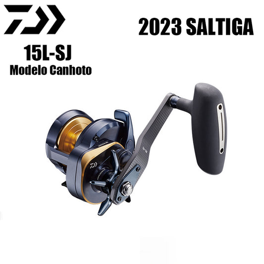 DAIWA 2023 SALTIGA 15L-SJ Modelo Canhoto