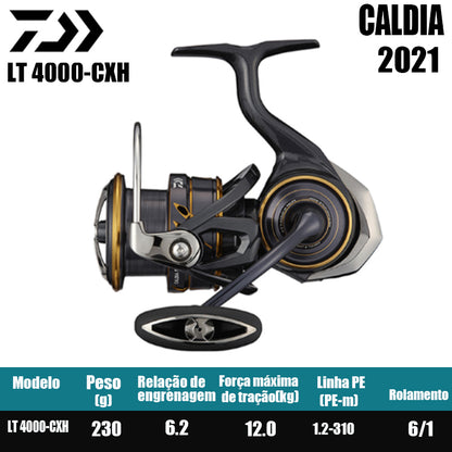 DAIWA 2021 CALDIA carrete de pesca carrete de filação de água doce peças de pesca de água salgada Origem China