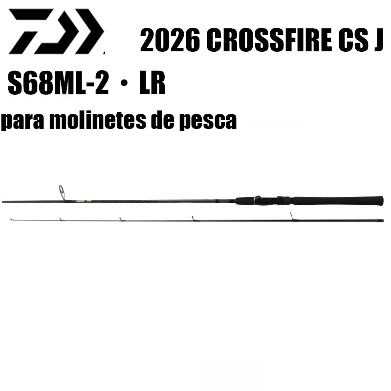 DAIWA 2026 CROSSFIRE CS J S68ML-2･LR para molinetes de pesca