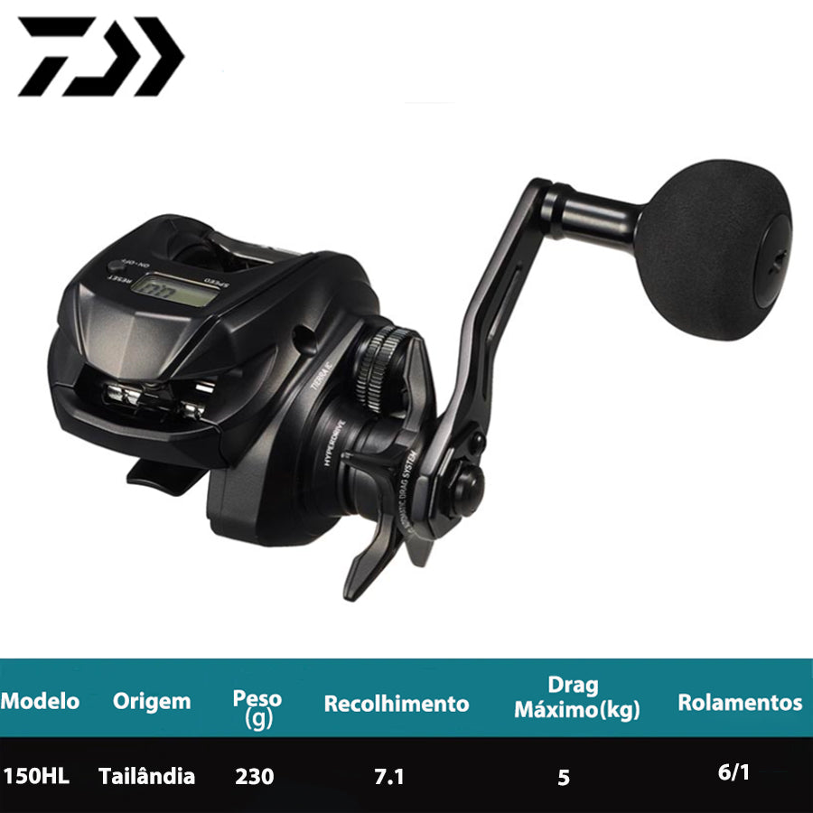 DAIWA 2026 TIERRA IC 150HL Carretilha Esquerda