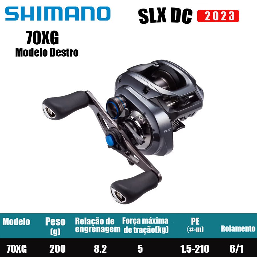 SHIMANO 2023 SLX DC 70XG  Modelo Destro